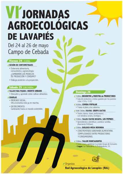 VI Jornadas Agroecológicas de Lavapiés